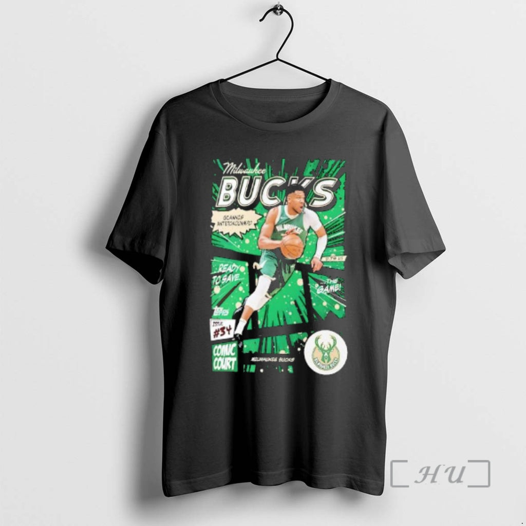 Officials Giannis Antetokounmpo Milwaukee Bucks Basketball Comic