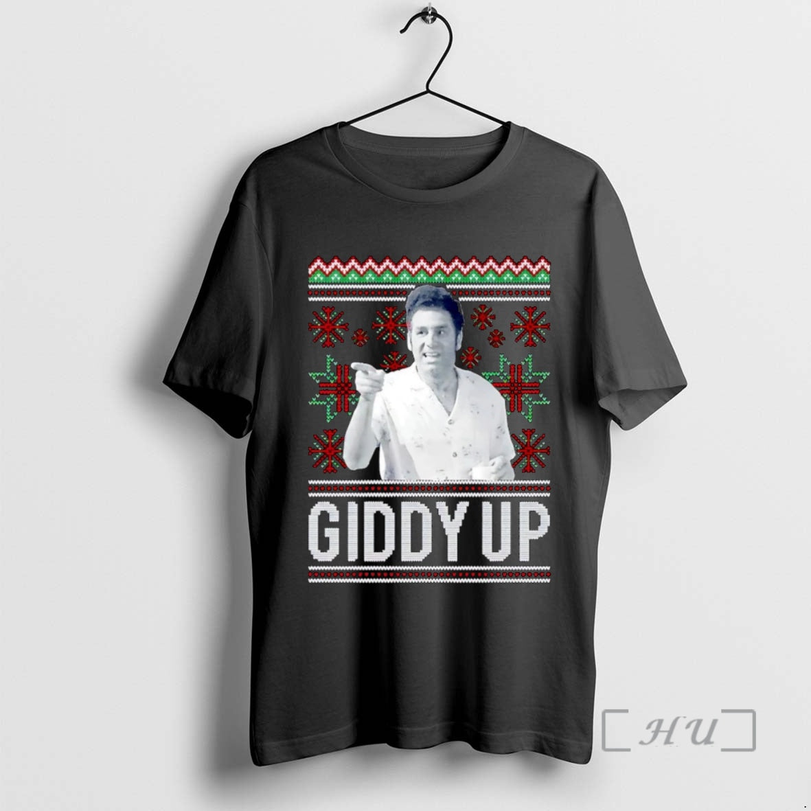 Officials Giddy Up Ugly Christmas Shirt Hoodie Sweatshirt | PurePodTees.com