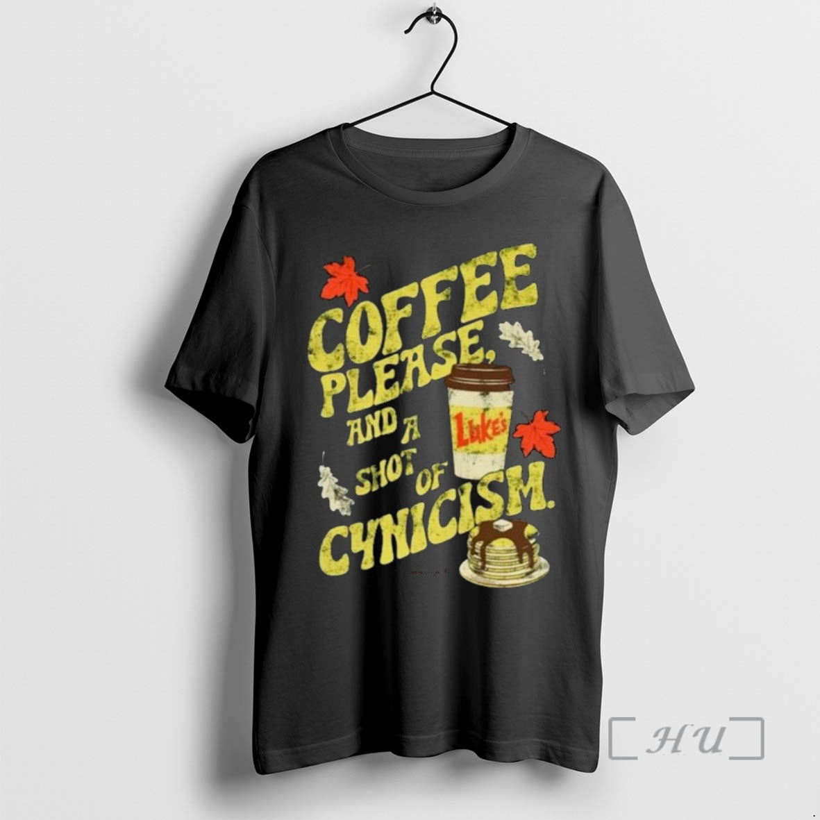 Officials Gilmore Girls Coffee Please And A Shot Of Cynicism Shirt Hoodie Sweatshirt | PurePodTees.com