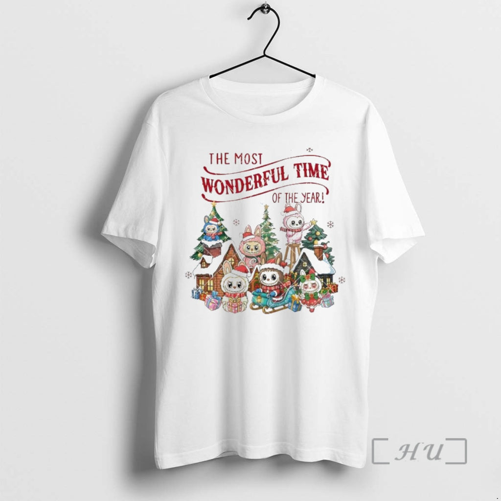 Officials Gingerbread House Christmas Tree Labubu Shirt Hoodie Sweatshirt | PurePodTees.com