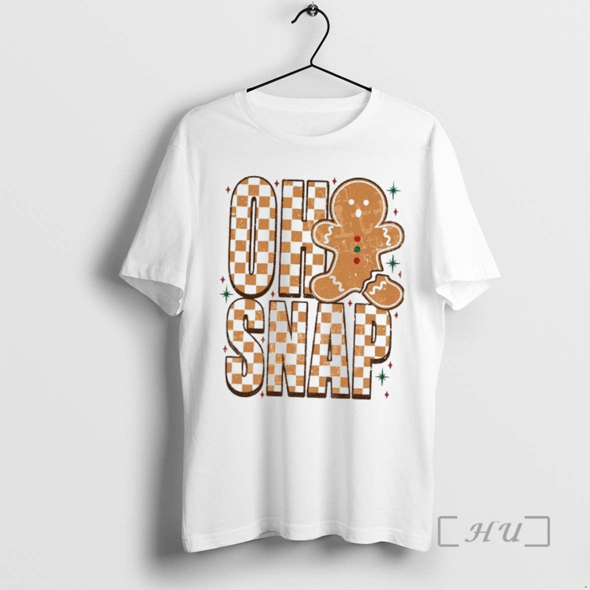 Officials Gingerbread Man Oh Snap Merry Christmas 2025 Shirt Hoodie Sweatshirt | PurePodTees.com