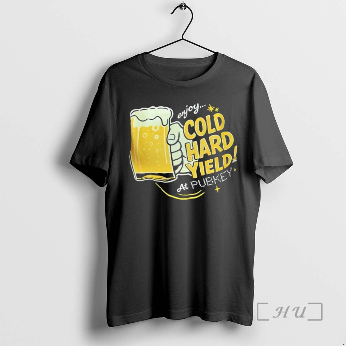 Officials Glass Of Beer Enjoy Cold Hard Yield At Pubkey Shirt Hoodie Sweatshirt | PurePodTees.com