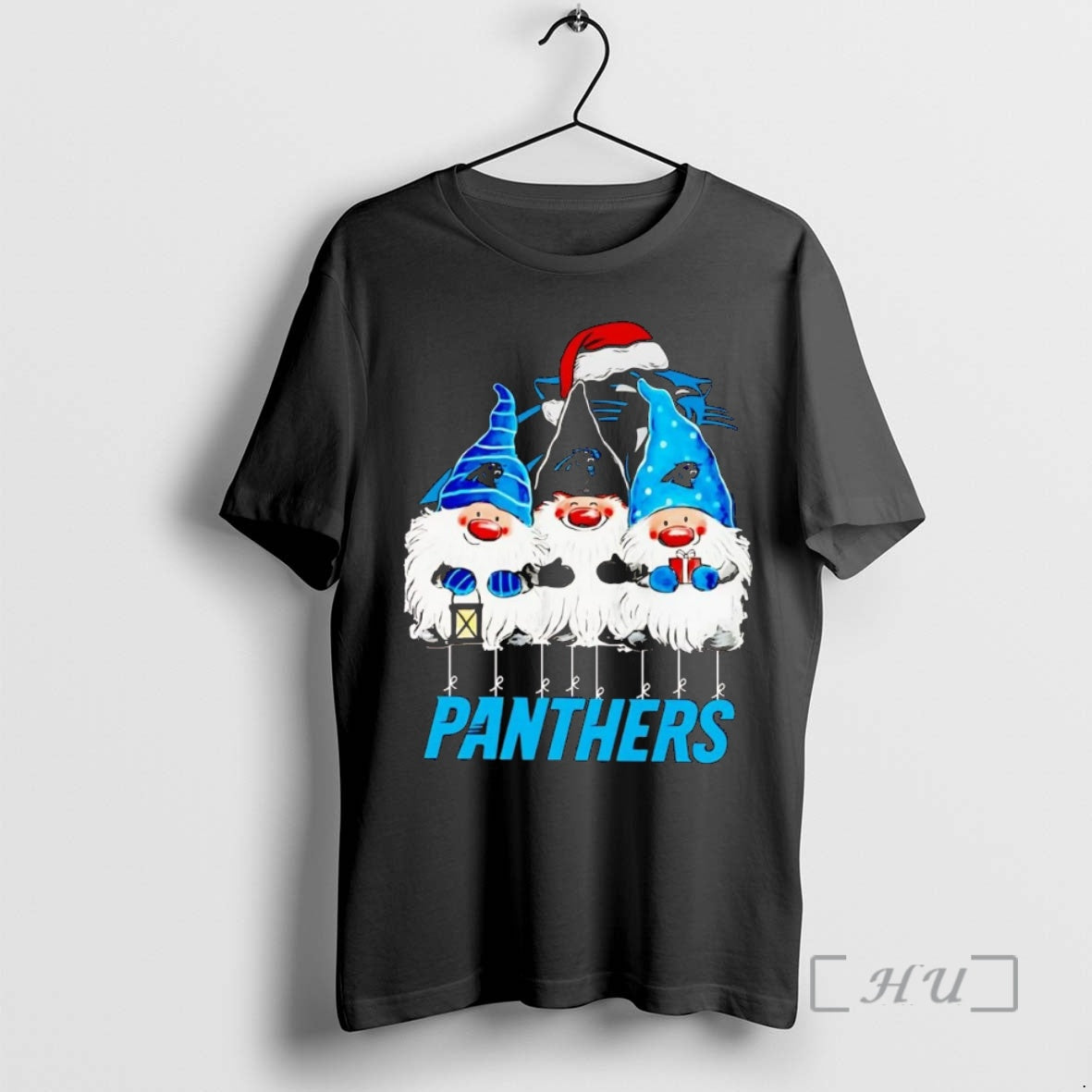 Officials Gnomes Carolina Panthers Merry Christmas Shirt Hoodie Sweatshirt | PurePodTees.com