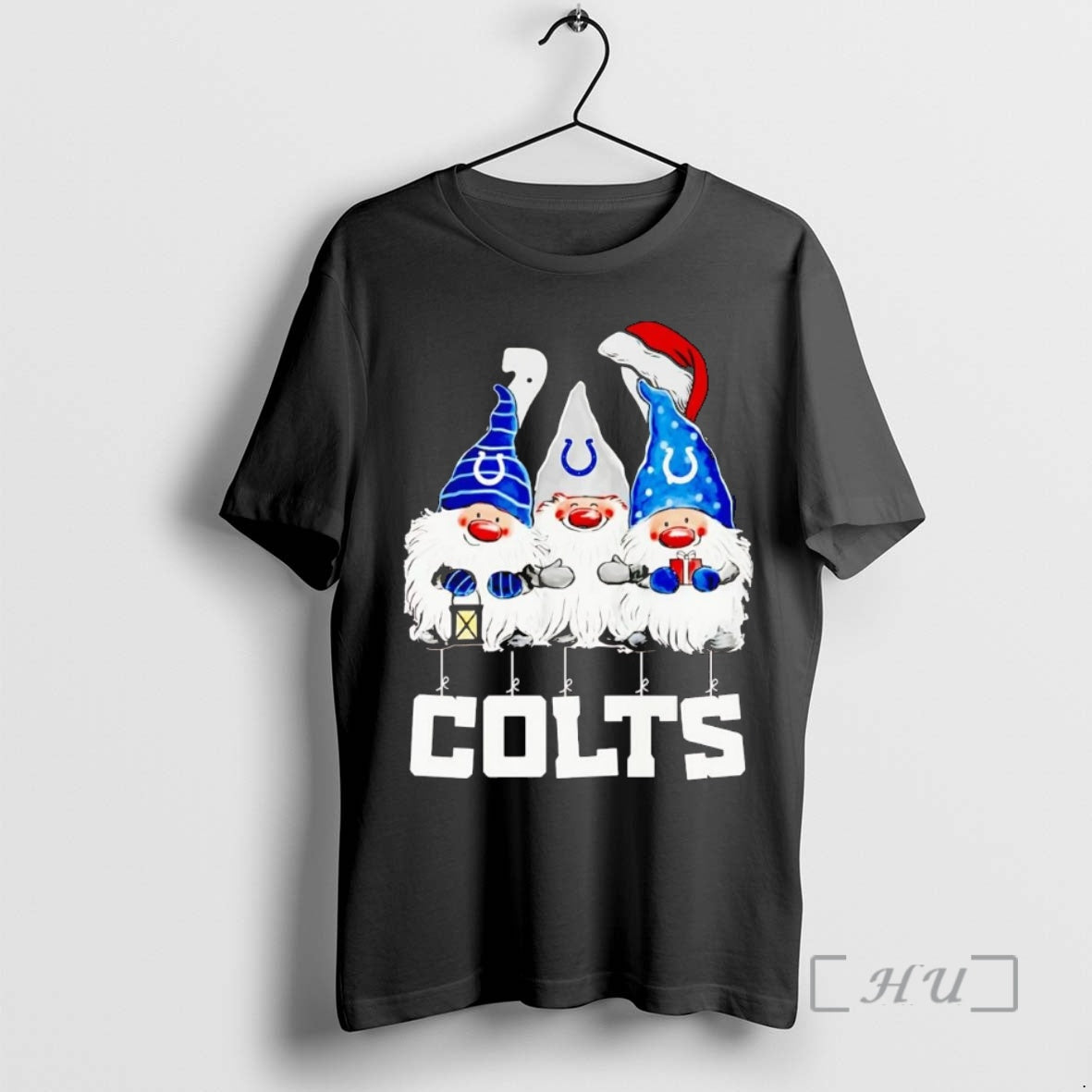 Officials Gnomes Indianapolis Colts Merry Christmas Shirt Hoodie Sweatshirt | PurePodTees.com