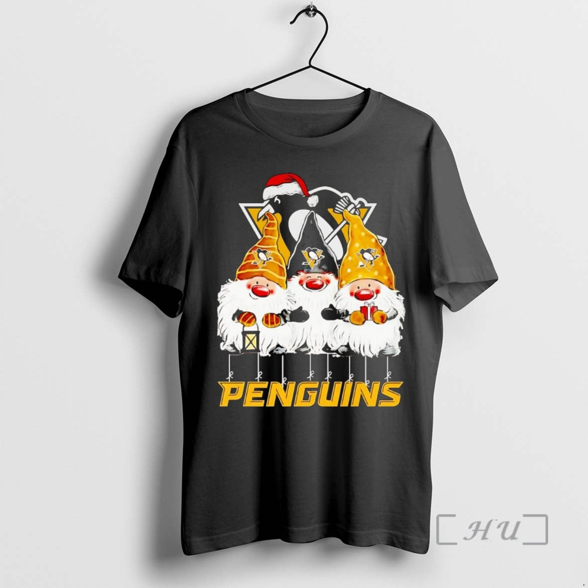 Officials Gnomes Pittsburgh Penguins Merry Christmas Shirt Hoodie Sweatshirt | PurePodTees.com