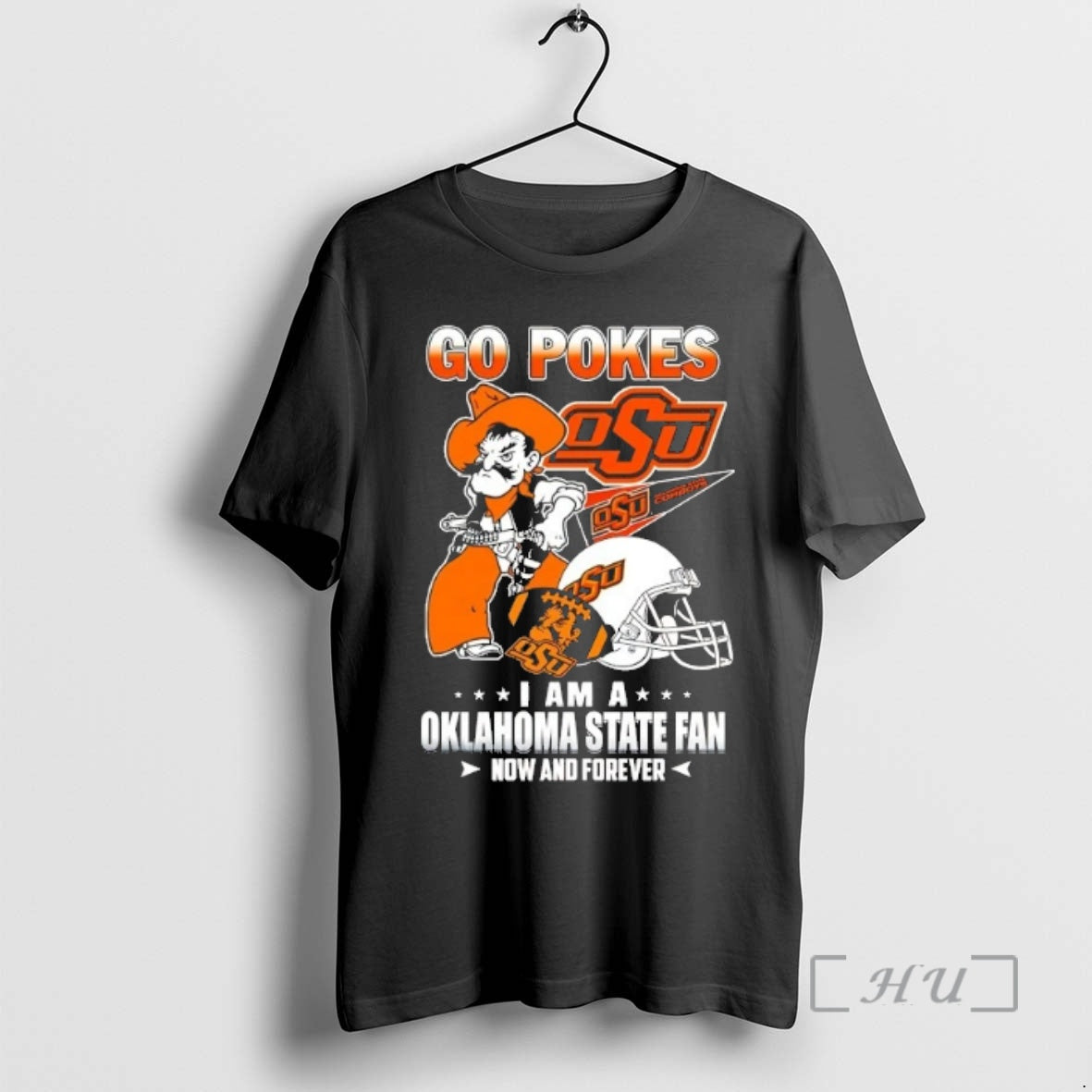 Officials Go Pokes I Am A Oklahoma State Fan Now And Forever Premium T Shirts Hoodie Sweatshirt | PurePodTees.com