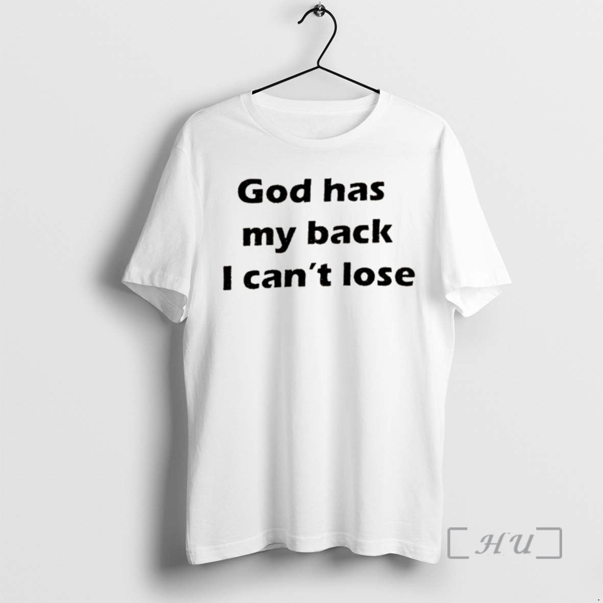 Officials God Has My Back I Cant Lose Shirt Hoodie Sweatshirt | PurePodTees.com
