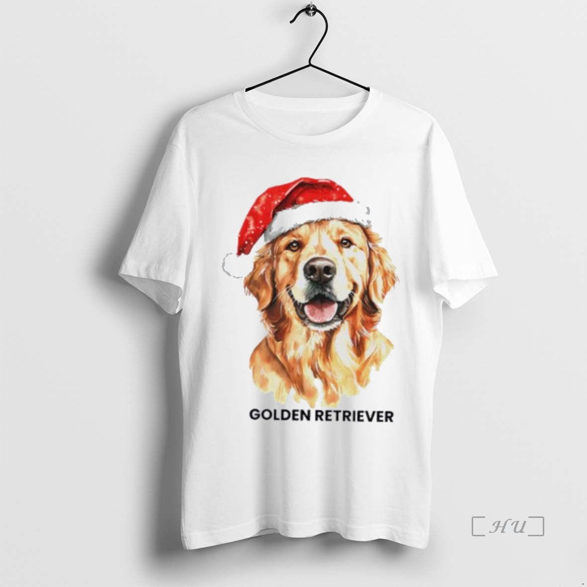 Officials Golden Retriever Santa Merry Christmas Shirt Hoodie Sweatshirt | PurePodTees.com