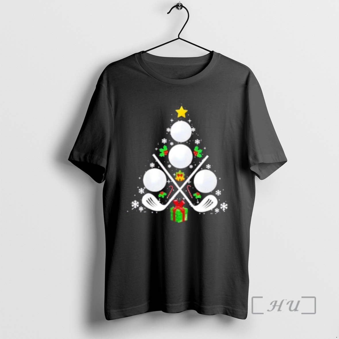 Officials Golf Equipt Christmas Tree Shirt Hoodie Sweatshirt | PurePodTees.com