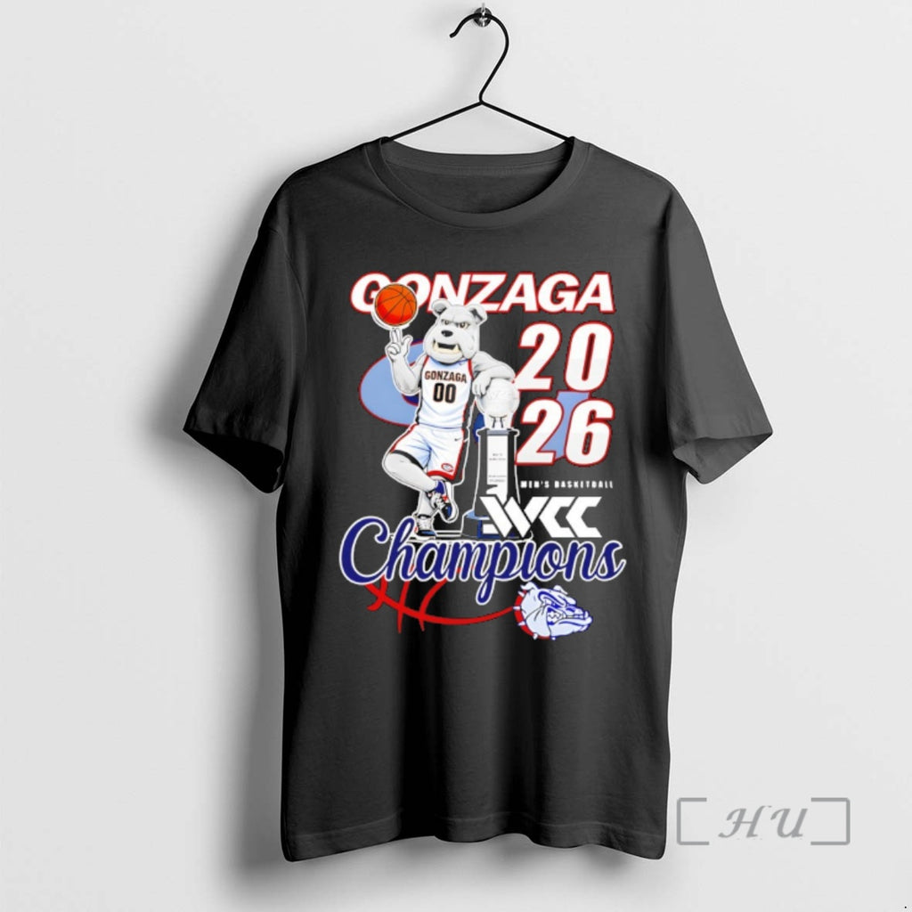 Officials Gonzaga Bulldogs Mascot Wcc Mens Basketball Champions 2026