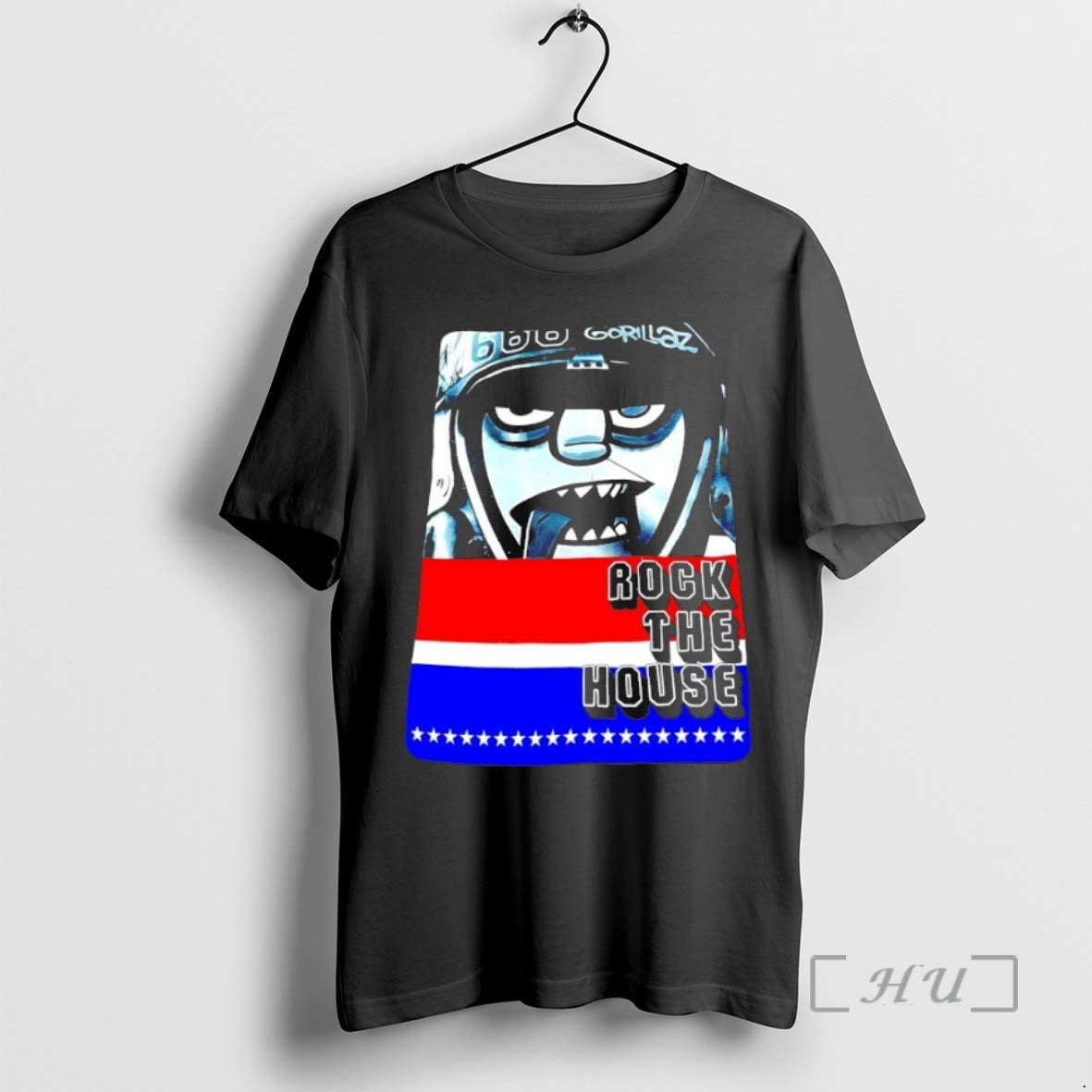 Officials Gorillaz Rock The House Shirt Hoodie Sweatshirt | PurePodTees.com