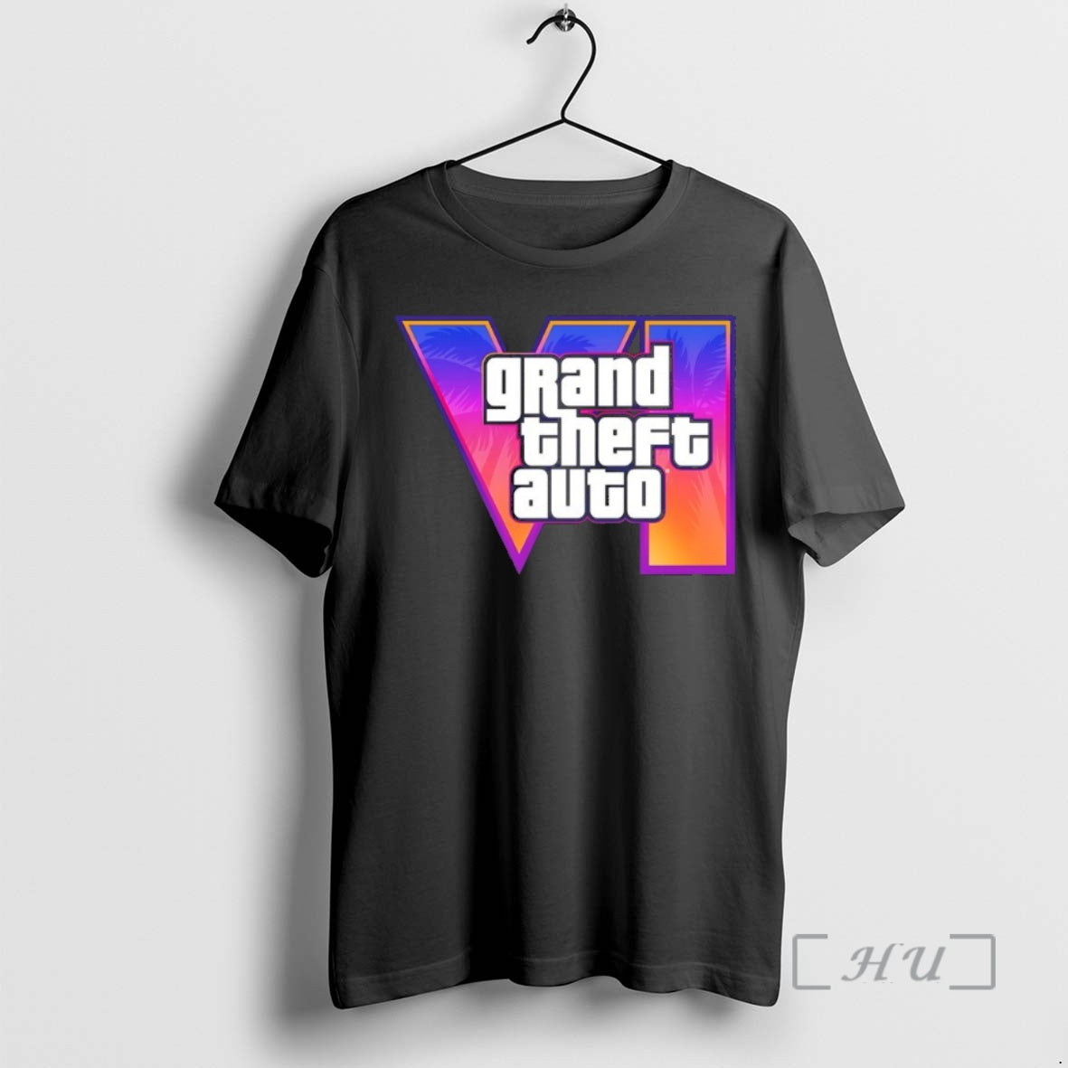 Officials Grand Theft Auto Vi Logo Shirt Hoodie Sweatshirt | PurePodTees.com