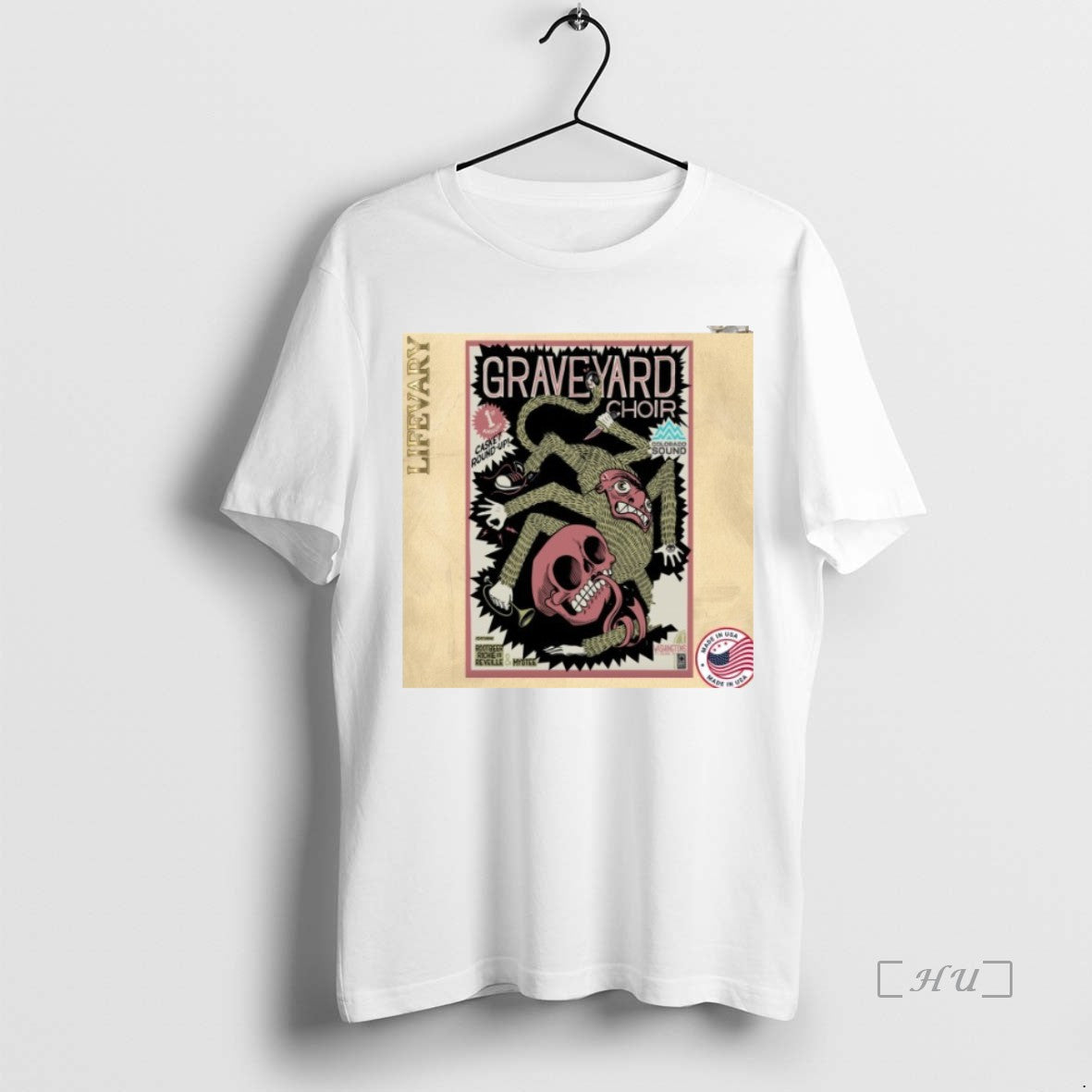 Officials Graveyard Choir At Washingtons In Fort Collins Co On Nov 1 2025 Premium Shirt Hoodie Sweatshirt | PurePodTees.com