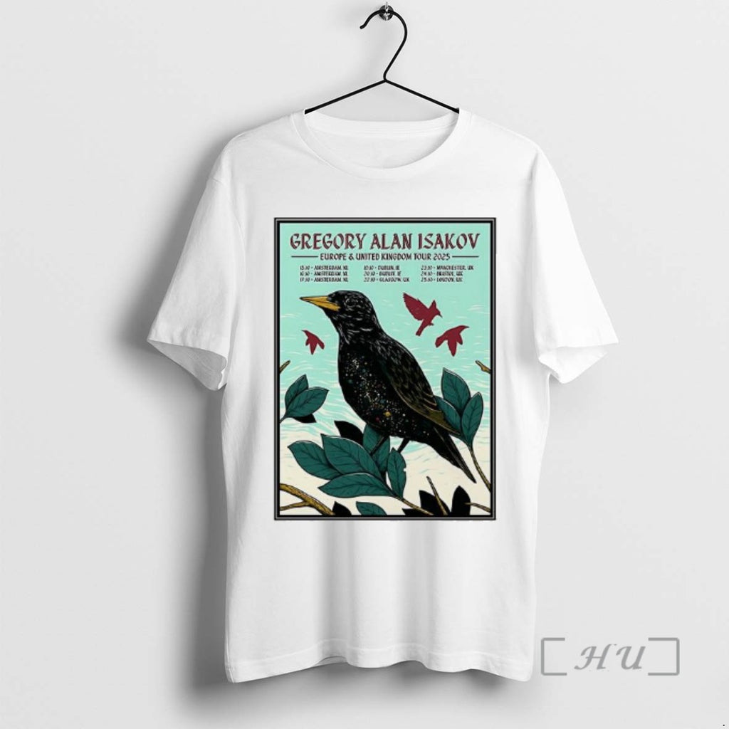 Officials Gregory Alan Isakov Europe And Uk Tour 2025 T Shirt Sweater
