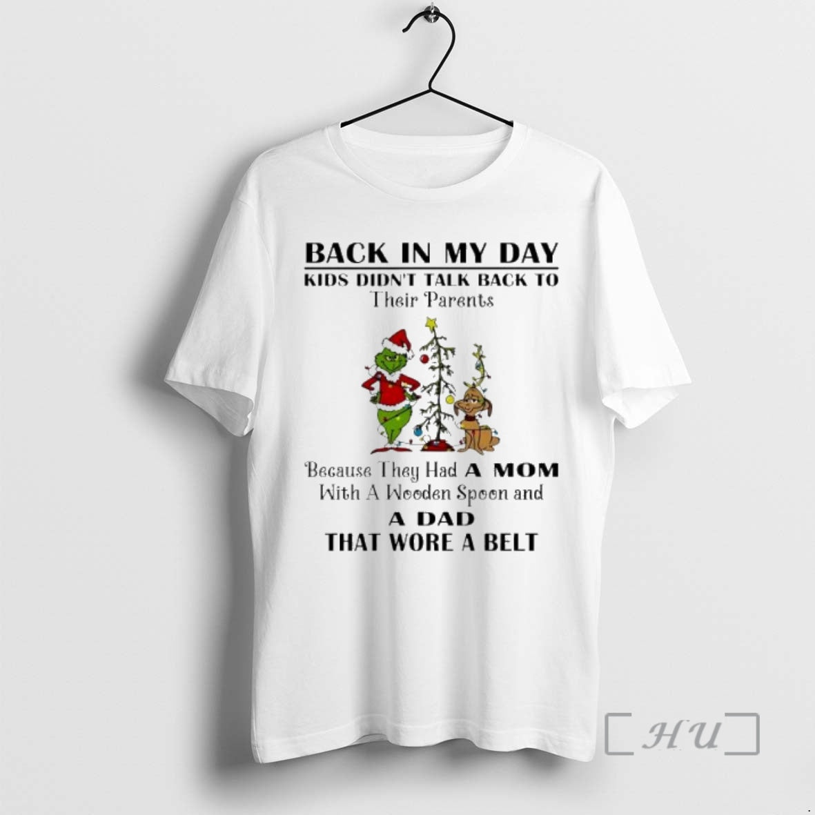Officials Grinch Christmas Back In My Day Kids Didnt Talk Back To Their Parents Premium Shirt Hoodie Sweatshirt