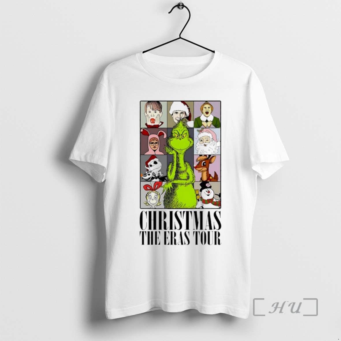 Officials Grinch Christmas Eras Tour 2025 Circle Shirt Hoodie Sweatshirt | PurePodTees.com