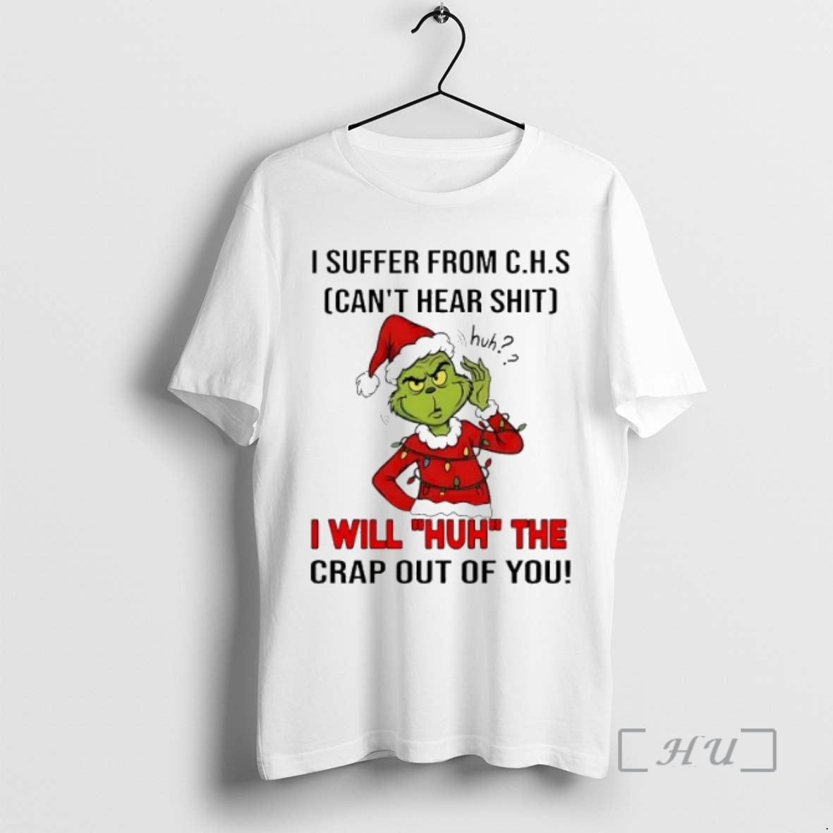 Officials Grinch Christmas I Suffer From C H Shirt Hoodie Sweatshirt | PurePodTees.com