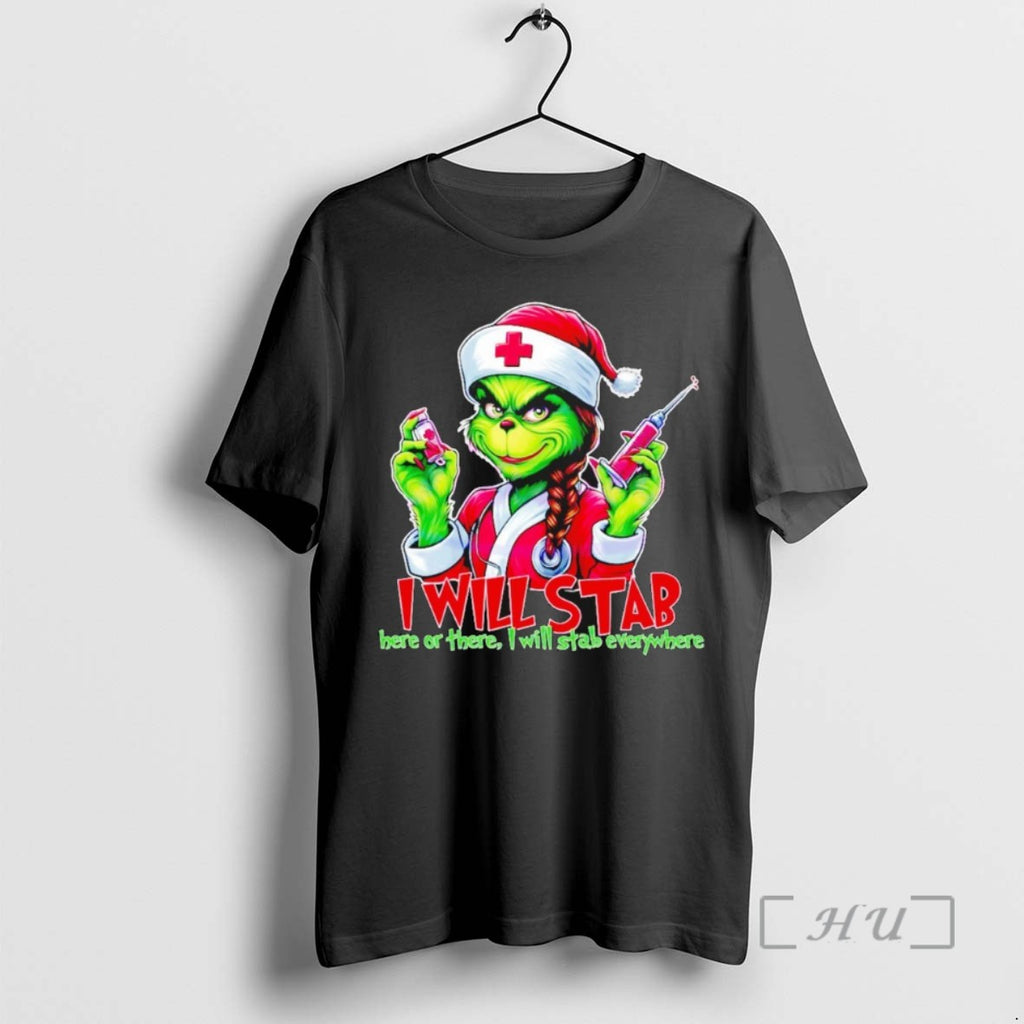 Officials Grinch Christmas I Will Stab Here Or There I Will Stab Everywhere