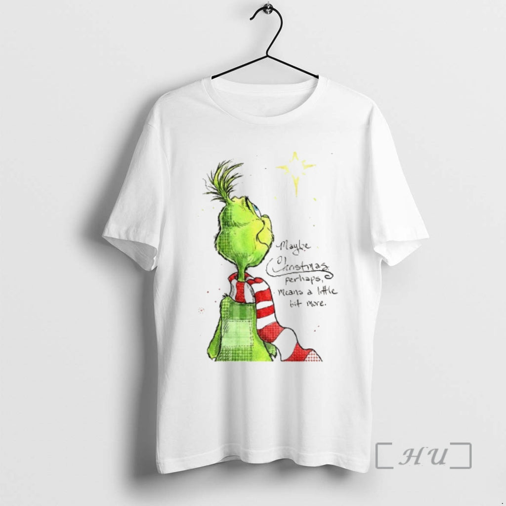 Officials Grinch Christmas Maybe Christmas Doesnt Come From A Store Shirt Hoodie Sweatshirt | PurePodTees.com