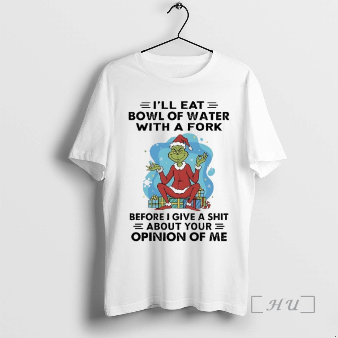 Officials Grinch Christmas Gift Ill Eat Bowl Of Water With Of Fork Before I Give Shirt Hoodie Sweatshirt | PurePodTees.com