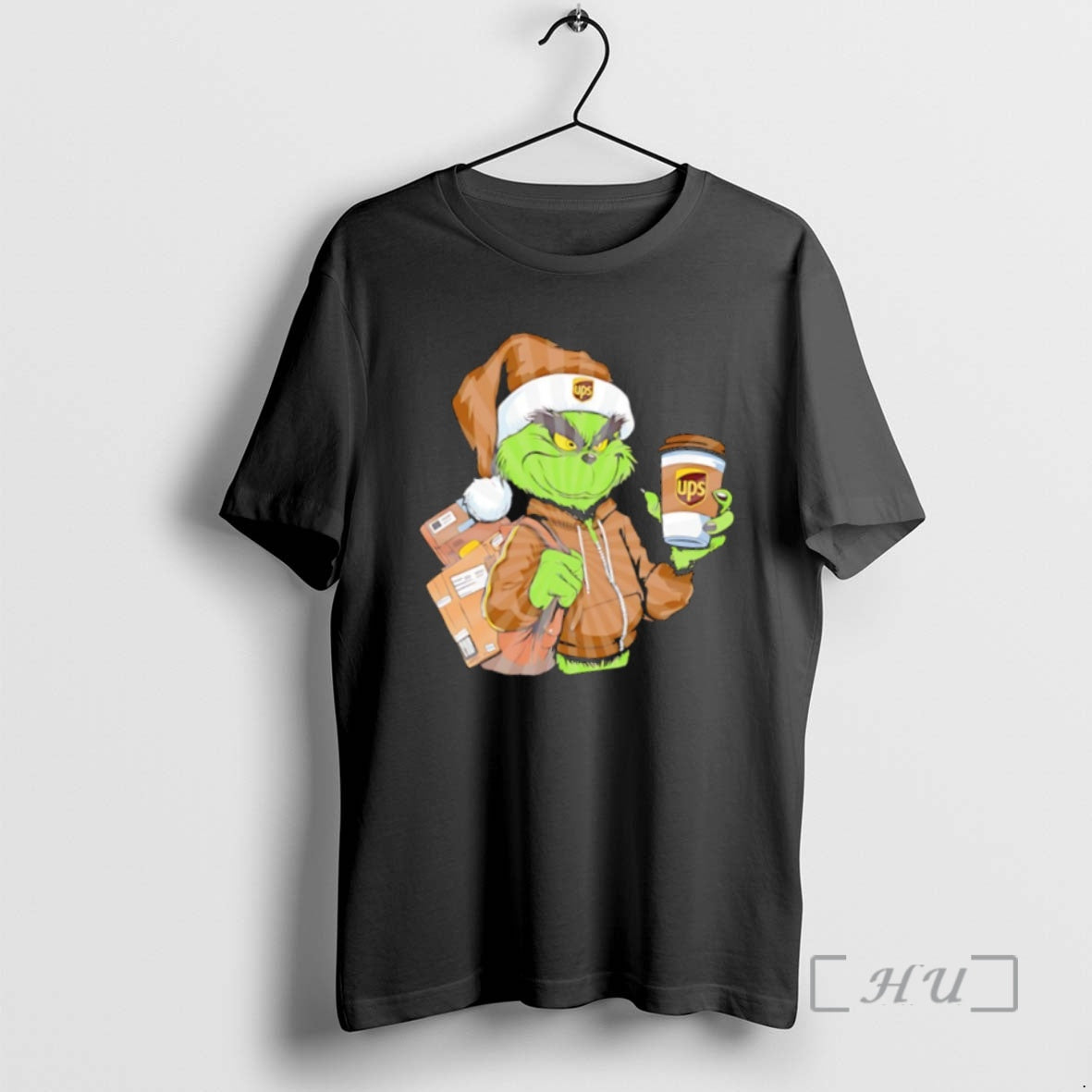 Officials Grinch Delivery Ups Merry Christmas Shirt Hoodie Sweatshirt | PurePodTees.com