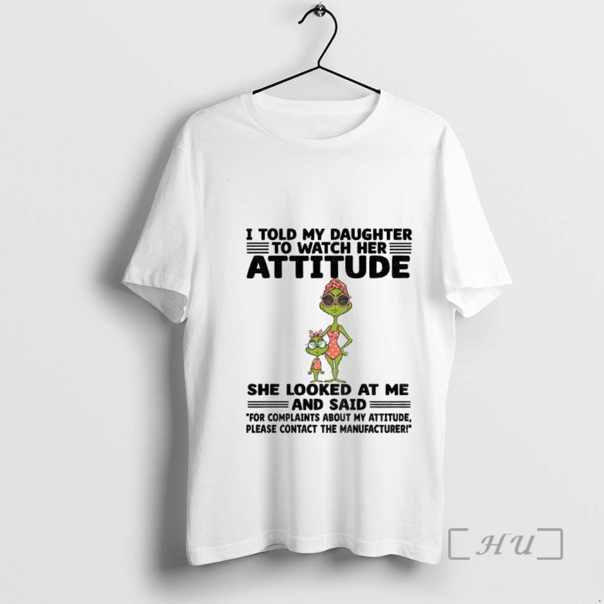 Officials Grinch I Told My Daughter To Watch Her Attitude She Looked At Me And Shirt Hoodie Sweatshirt | PurePodTees.com