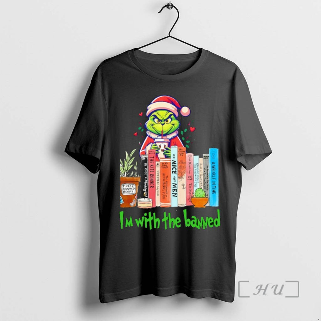 Officials Grinch Im With The Banned T Shirt Sweater