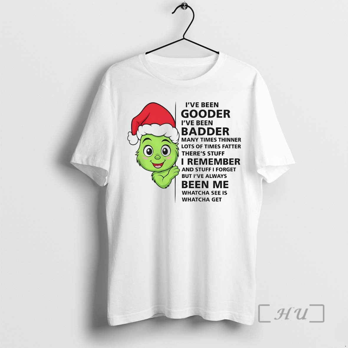 Officials Grinch Ive Been Gooder Ive Been Badder Christmas Shirt Hoodie Sweatshirt | PurePodTees.com