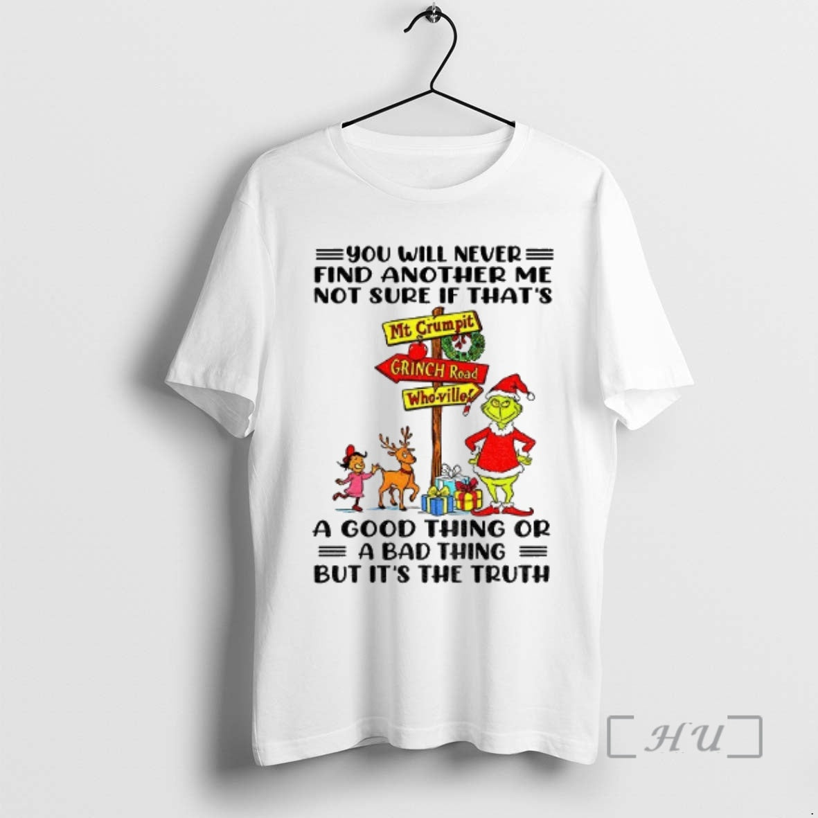 Officials Grinch Santa Hat You Will Never Find Another Me Not Sure If Thats Shirt Hoodie Sweatshirt | PurePodTees.com