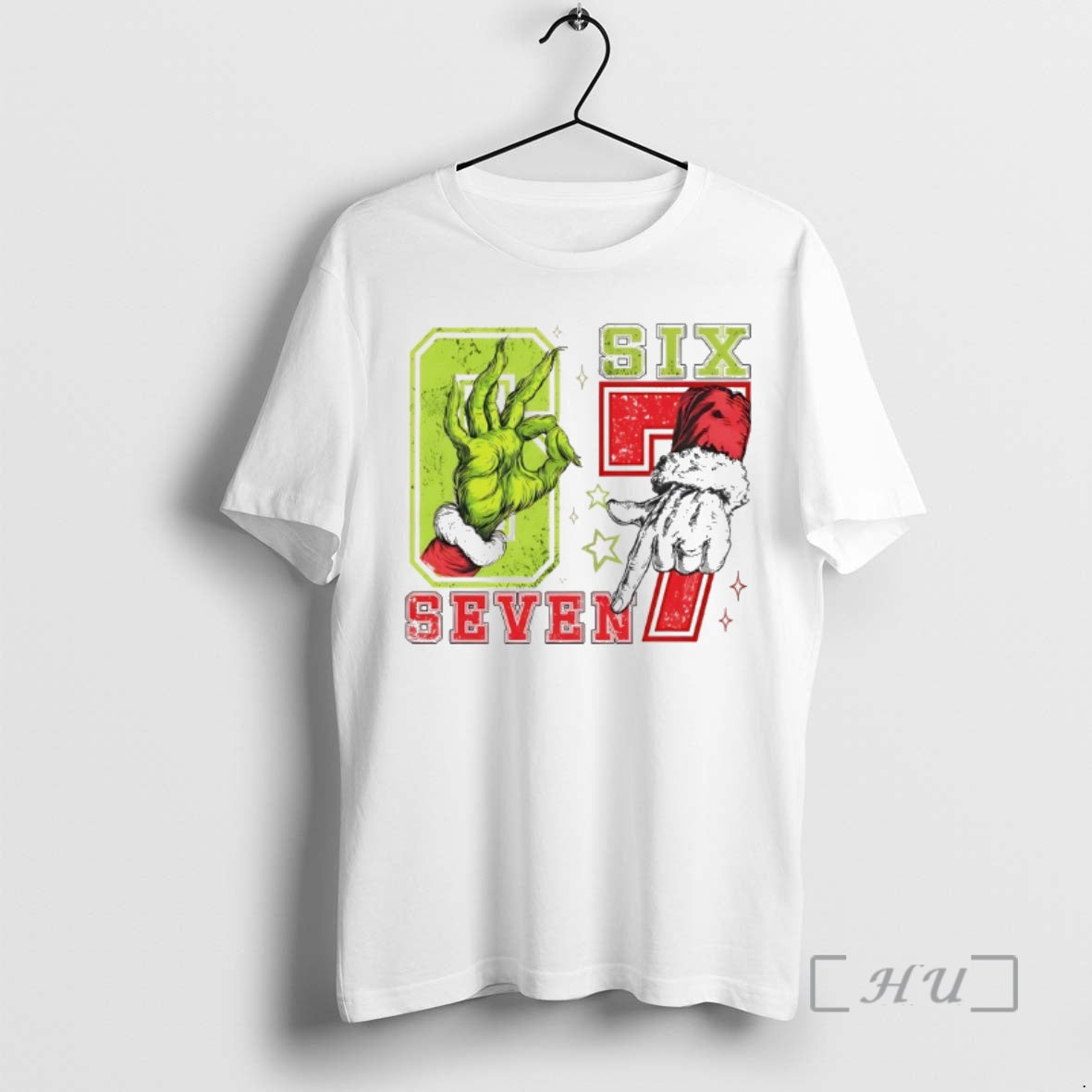 Officials Grinch Six Seven Meme Christmas Shirt Hoodie Sweatshirt | PurePodTees.com