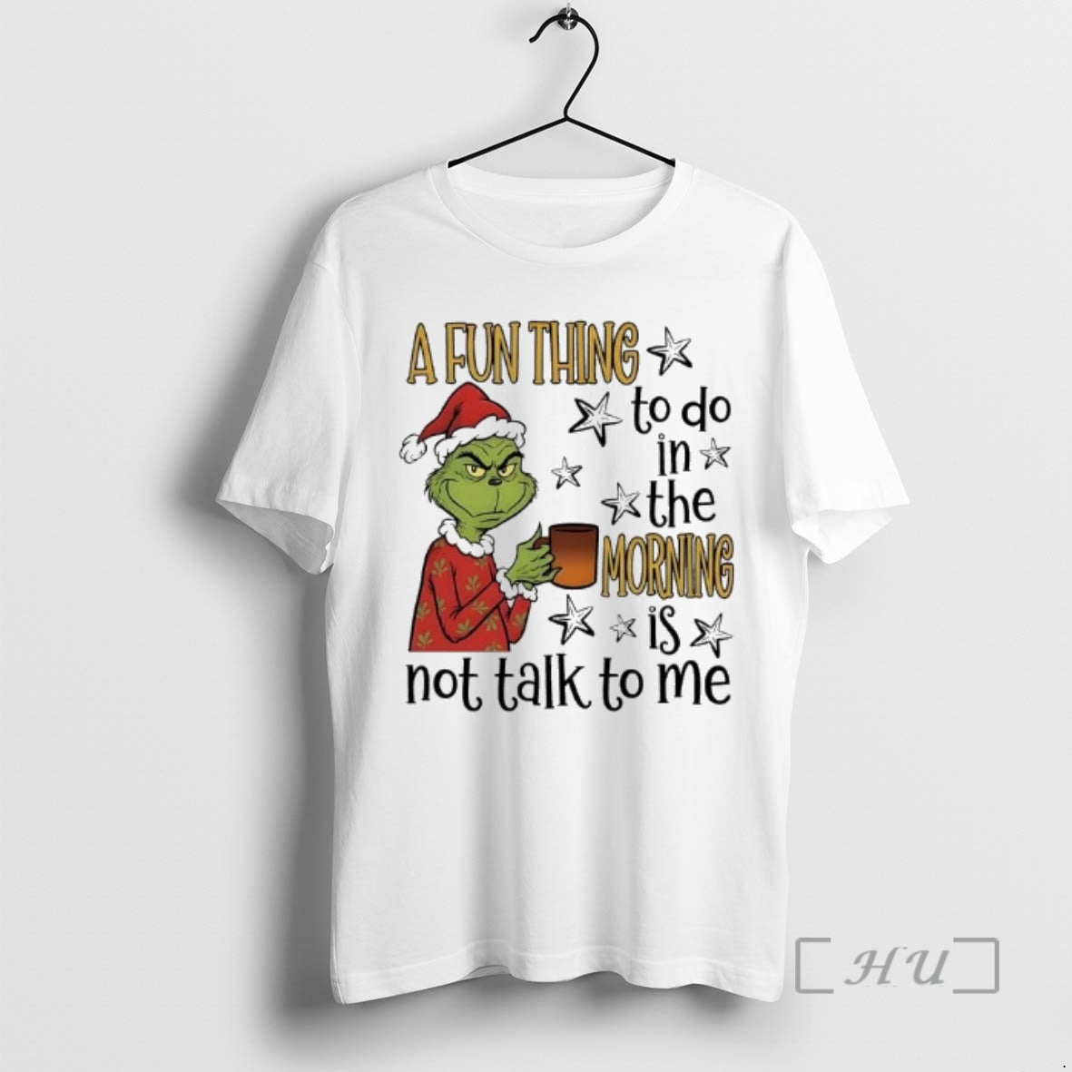 Officials Grinch A Fun Thing To Do In The Morning Is Not Talk To Me Shirt Hoodie Sweatshirt | PurePodTees.com