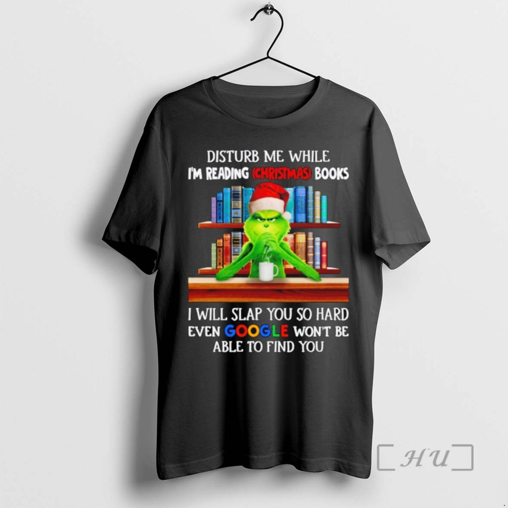Officials Grinch Disturb Me While Im Reading Christmas Books I Will Slap You So Hard