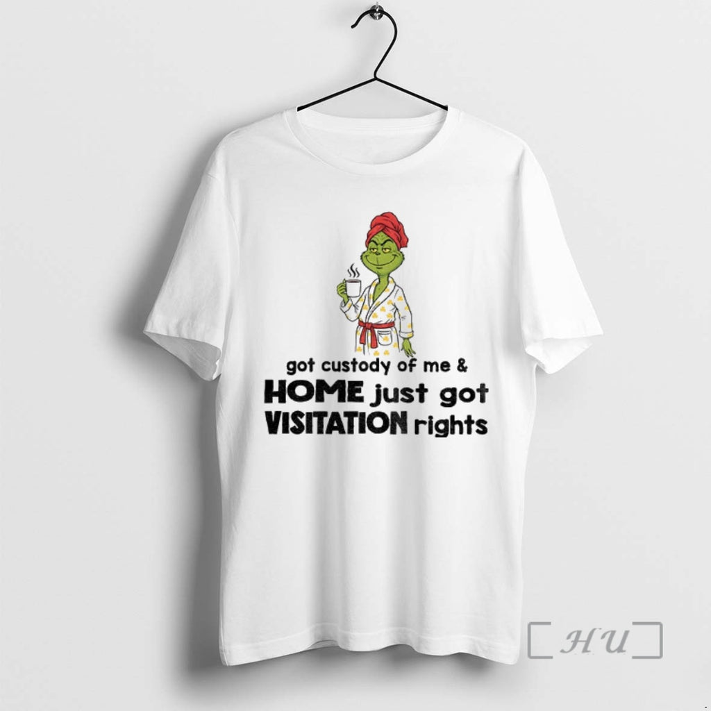 Officials Grinch Drink Coffee I Feel Like Work Got Custody Of Me And Home Just Shirt Hoodie Sweatshirt | PurePodTees.com