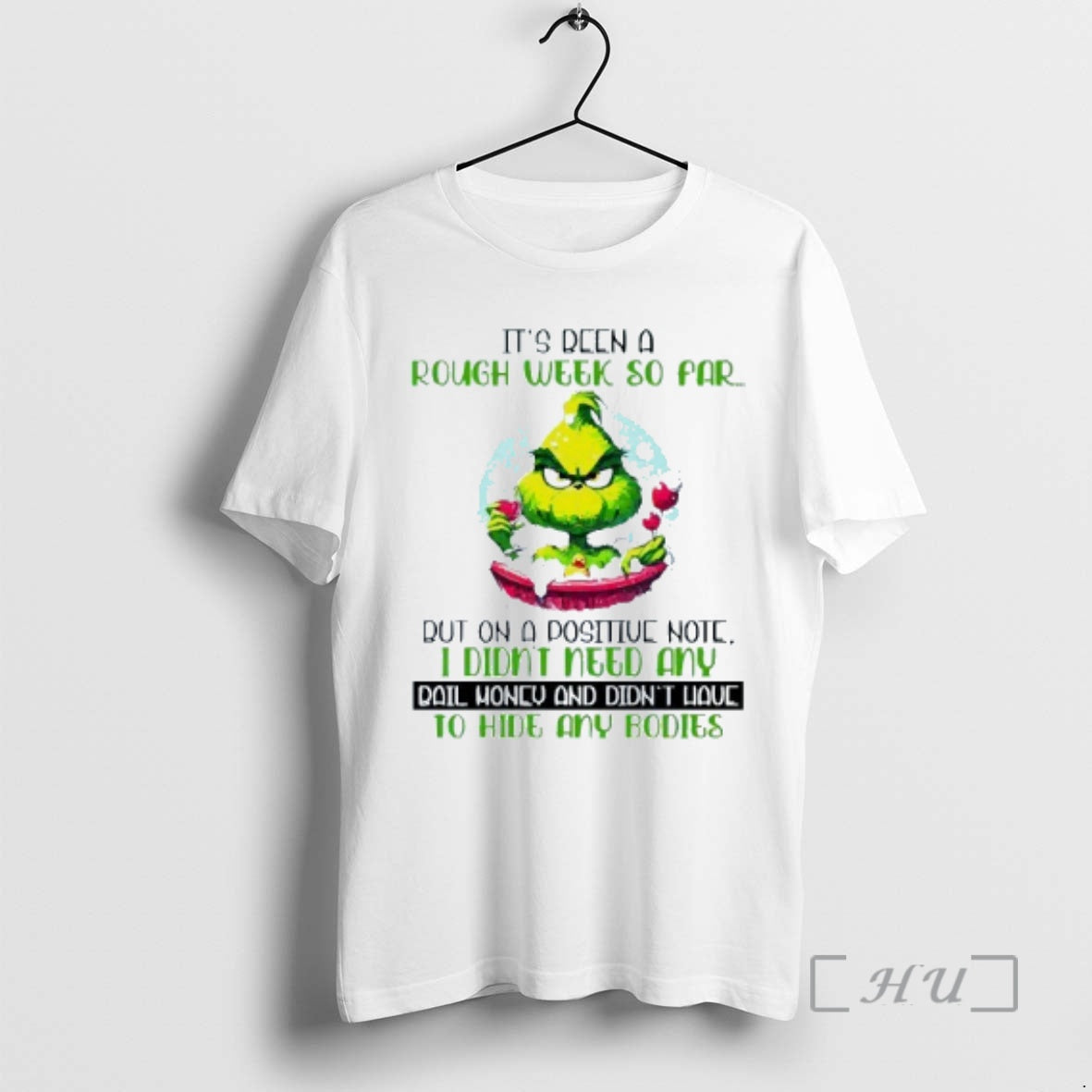 Officials Grinch Its Been A Rough Week So Par But On A Positive Note Christmas Shirt Hoodie Sweatshirt | PurePodTees.com