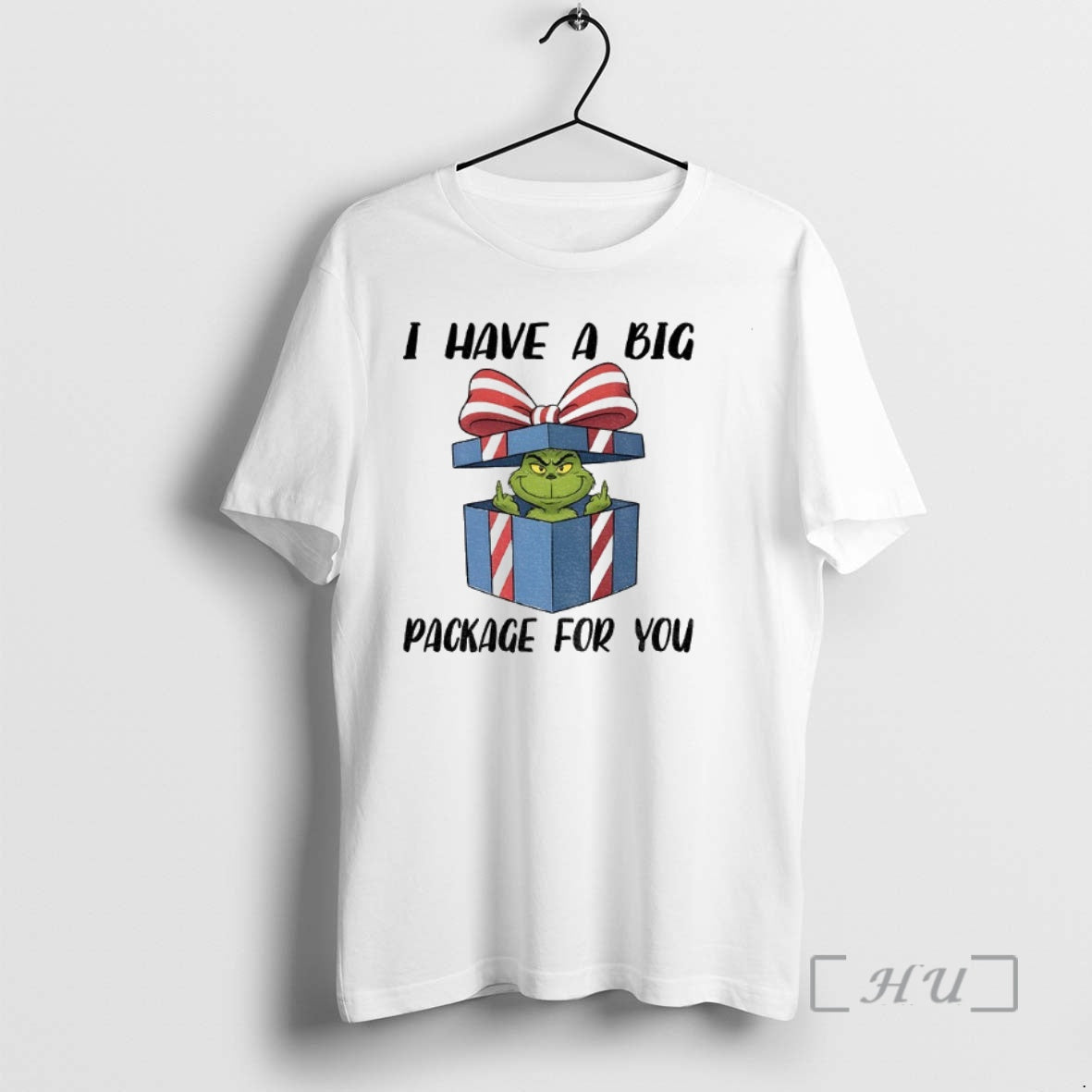 Officials Grinch Middle Finger I Have A Big Package For You Christmas Shirt Hoodie Sweatshirt | PurePodTees.com