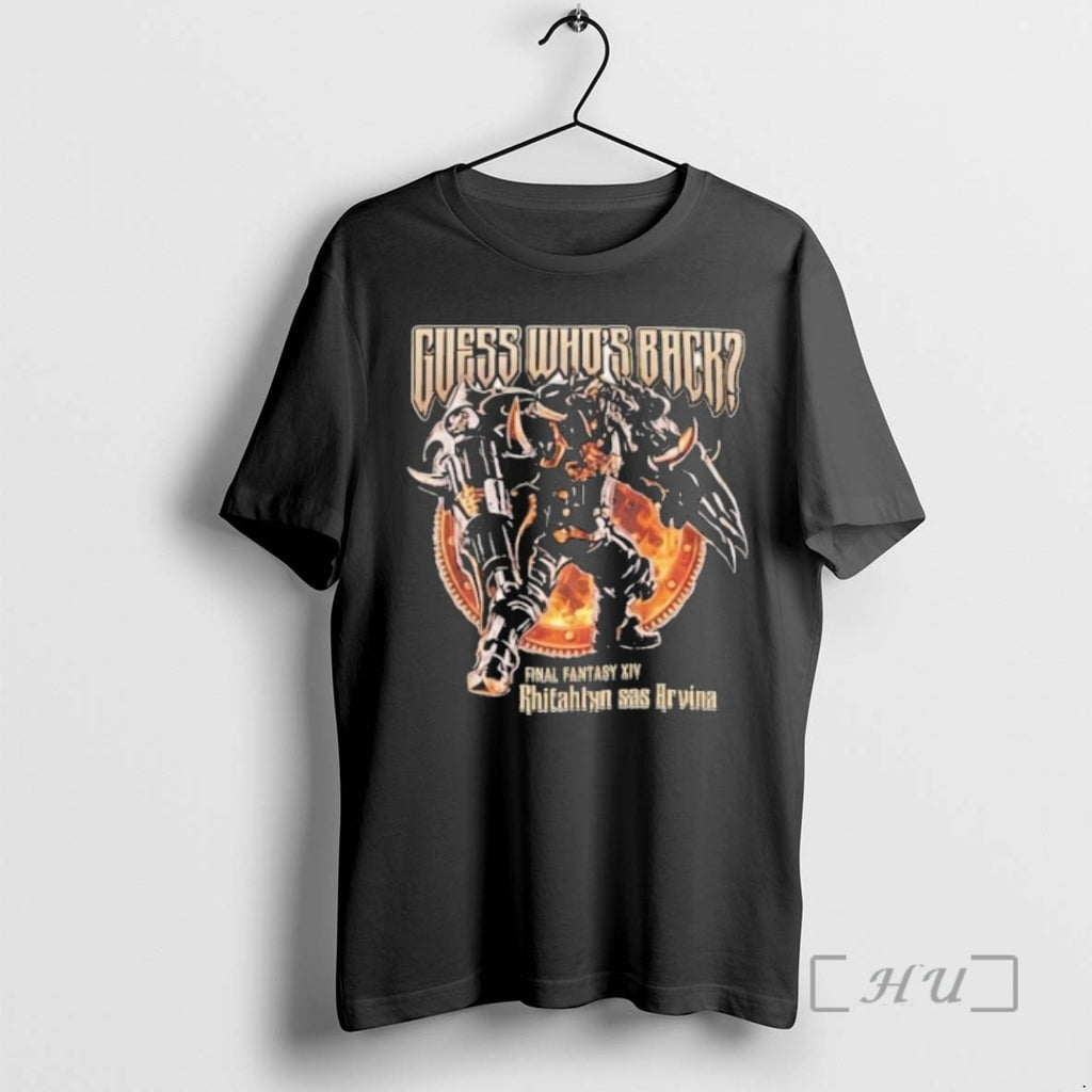 Officials Guess Who S Back Final Fantasy Rhitahtyn Arvina Yoshi Tour 2026 Premium T Shirts