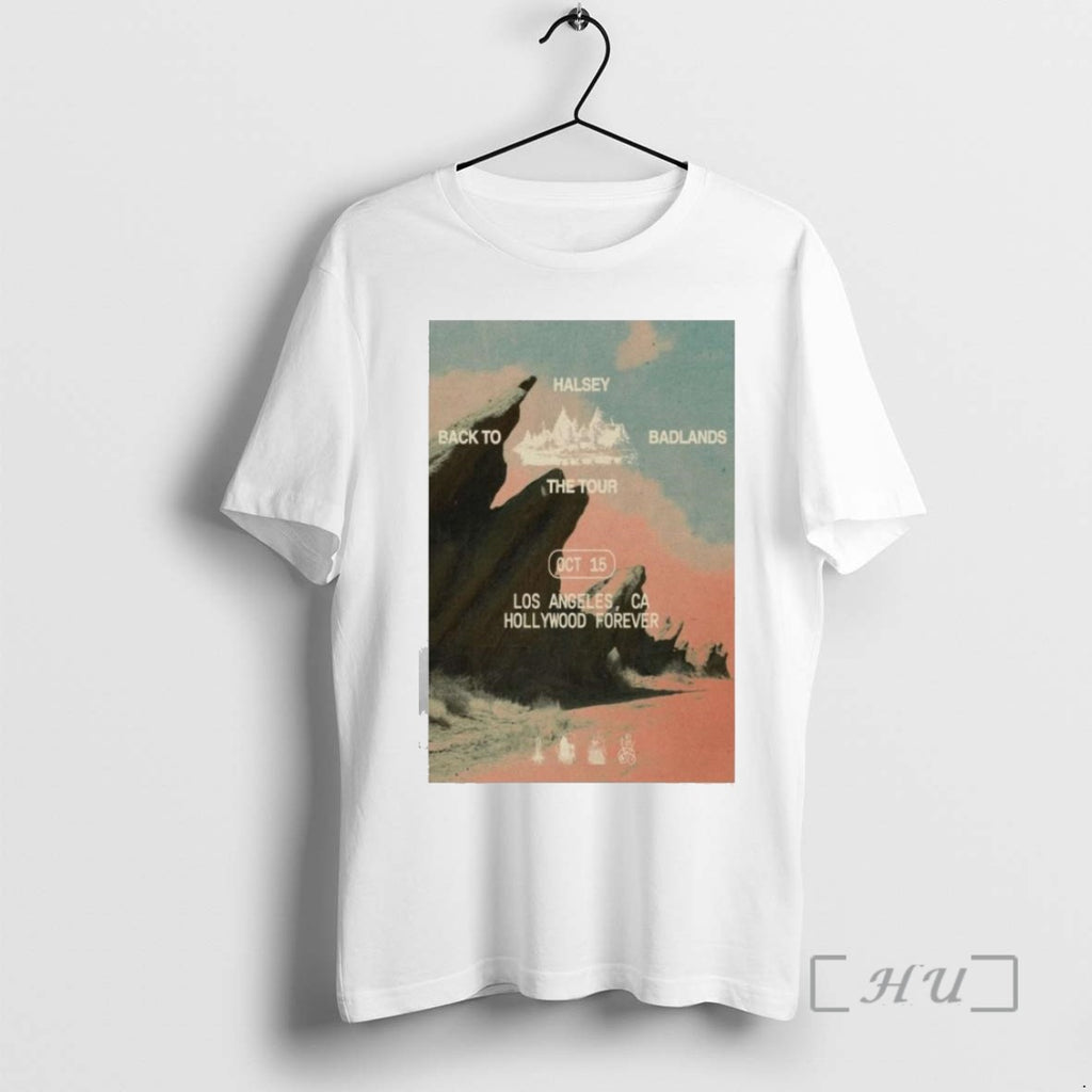 Officials Halsey Back To Badlands Los Angeles 10 15 T Shirt Sweater