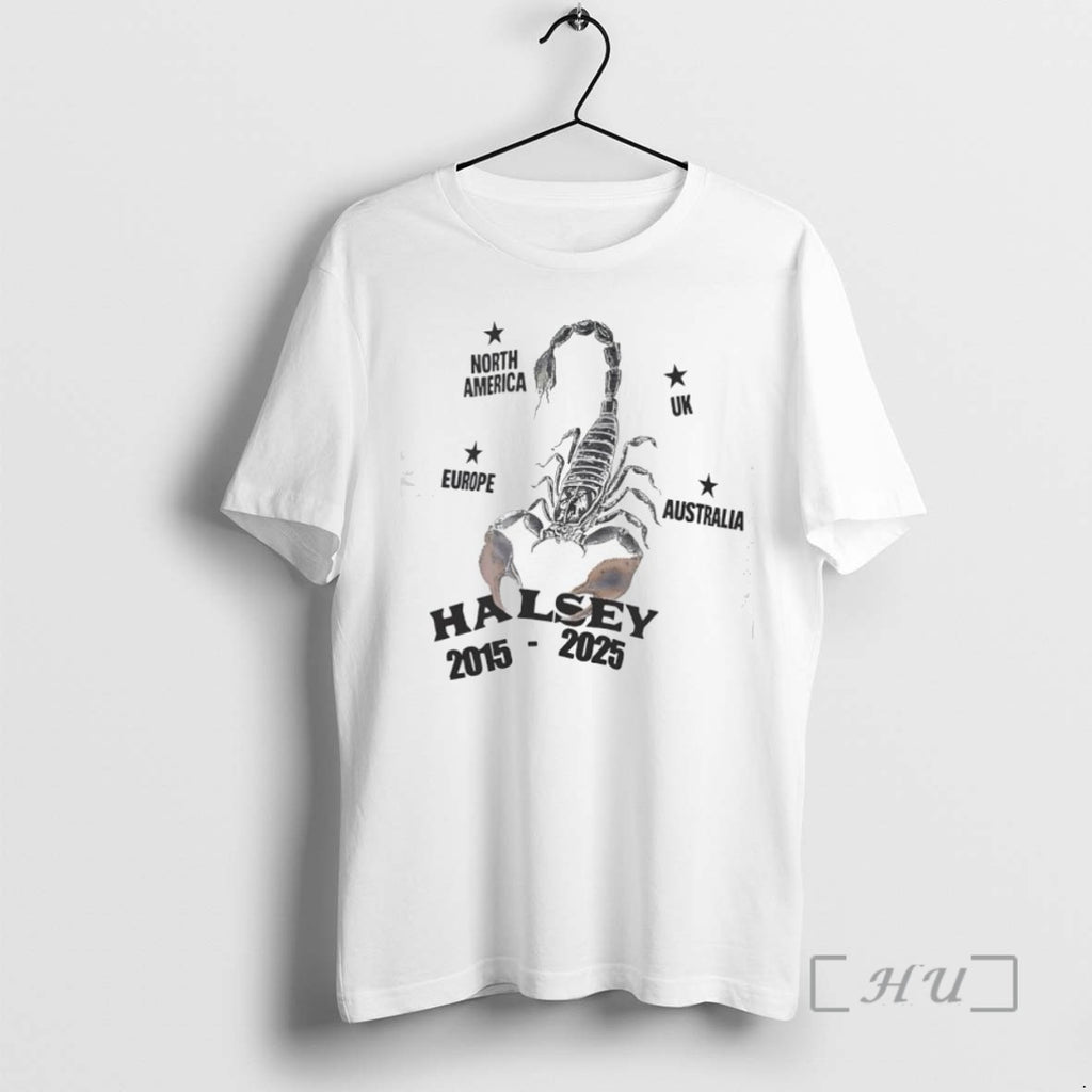 Officials Halsey Scorpion North America Europe Uk Australia 2015 2025 T Shirt Sweater