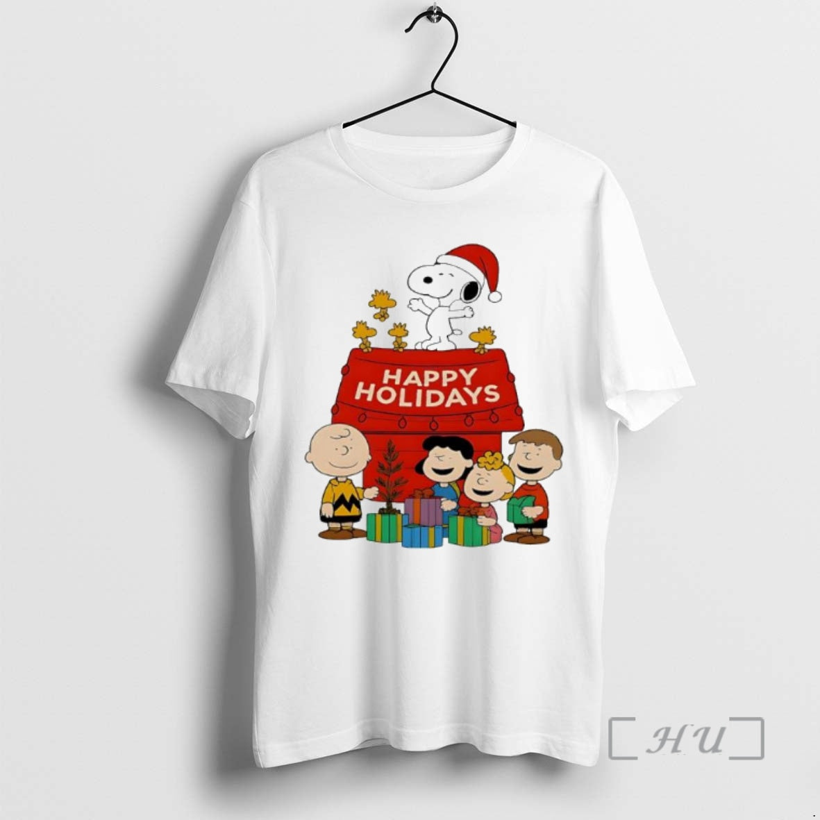 Officials Happy Holidays Peanuts Dog And Friends Shirt Hoodie Sweatshirt | PurePodTees.com