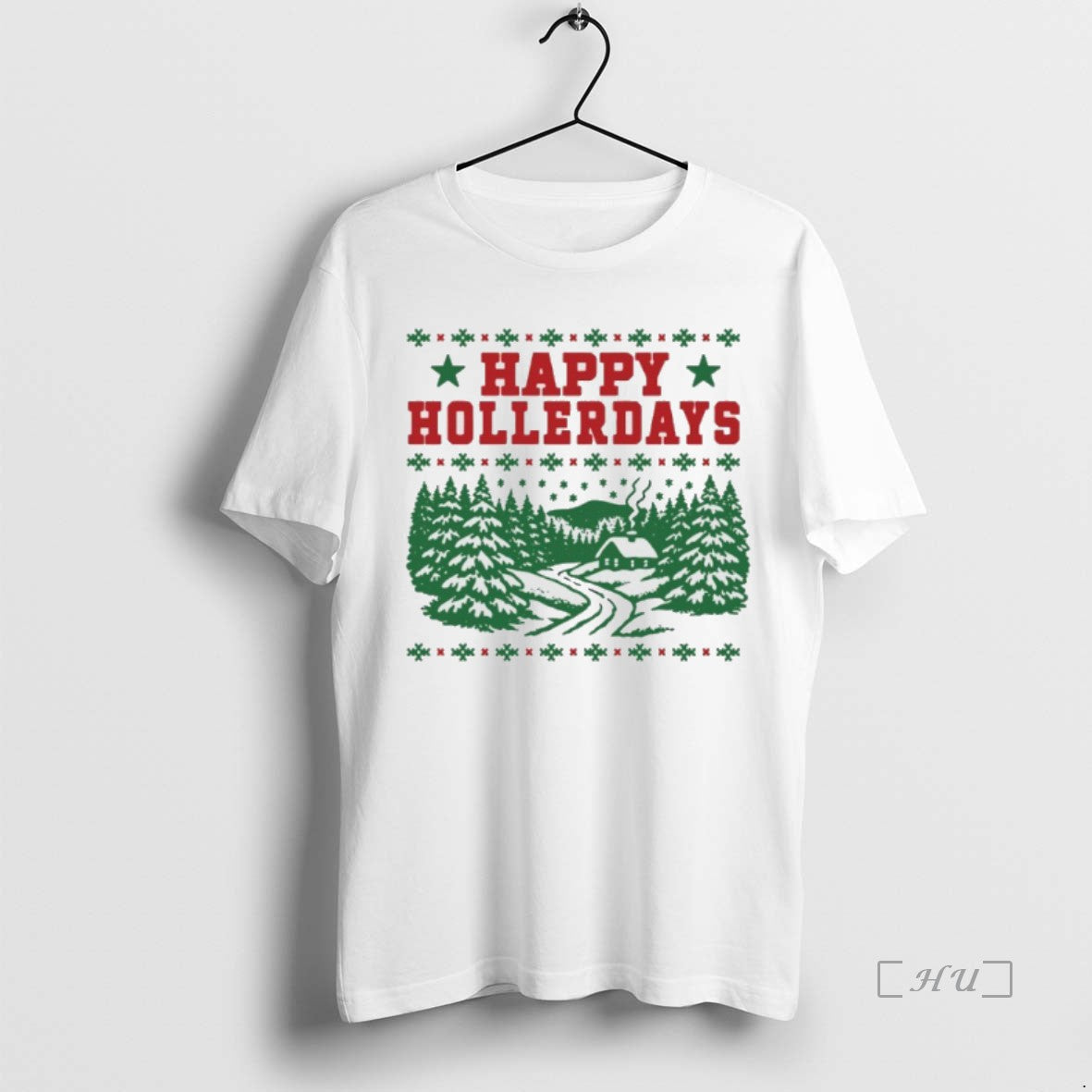 Officials Happy Hollerdays Christmas 2025 Shirt Hoodie Sweatshirt | PurePodTees.com