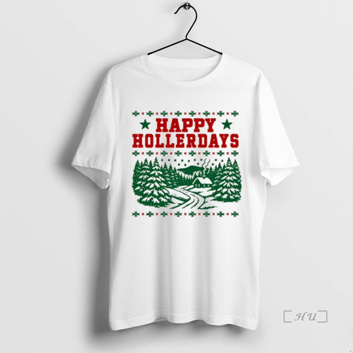 Officials Happy Hollerdays Christmas Shirt Hoodie Sweatshirt | PurePodTees.com