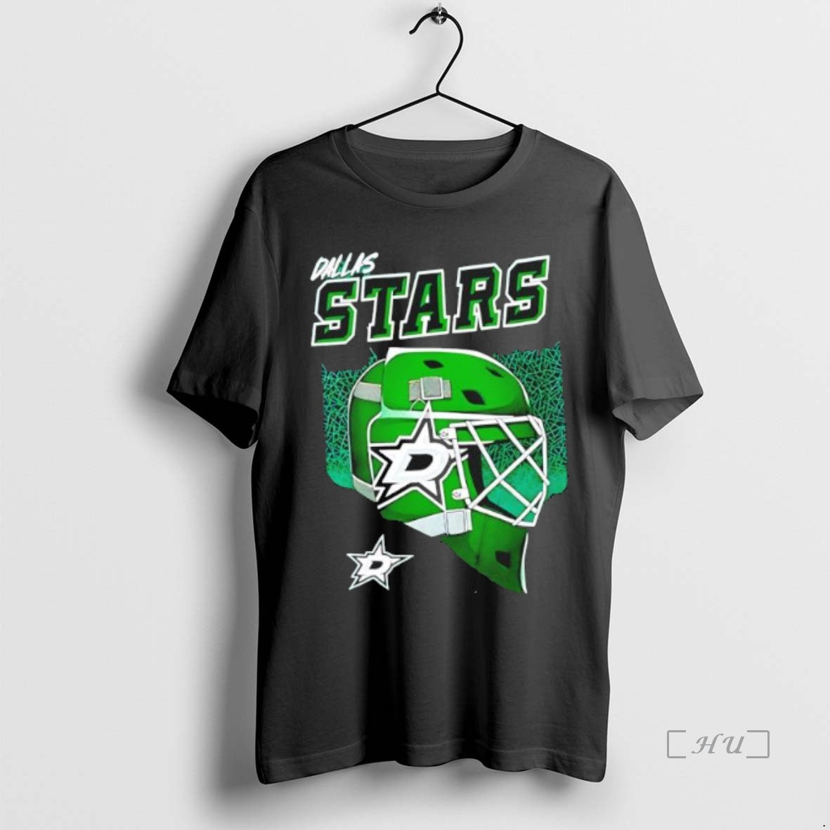 Officials Helmet Dallas Stars Wileys Hockey Fights Black Shirt Hoodie Sweatshirt | PurePodTees.com