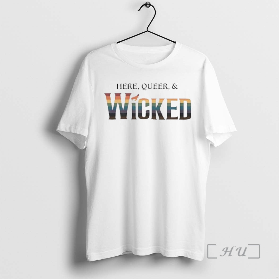 Officials Here Queer And Wicked Shirt Hoodie Sweatshirt | PurePodTees.com