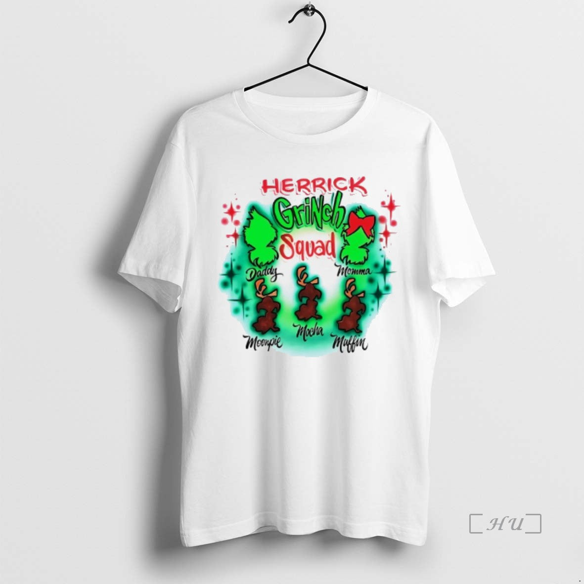 Officials Herrick Grinch Squad Christmas Shirt Hoodie Sweatshirt | PurePodTees.com
