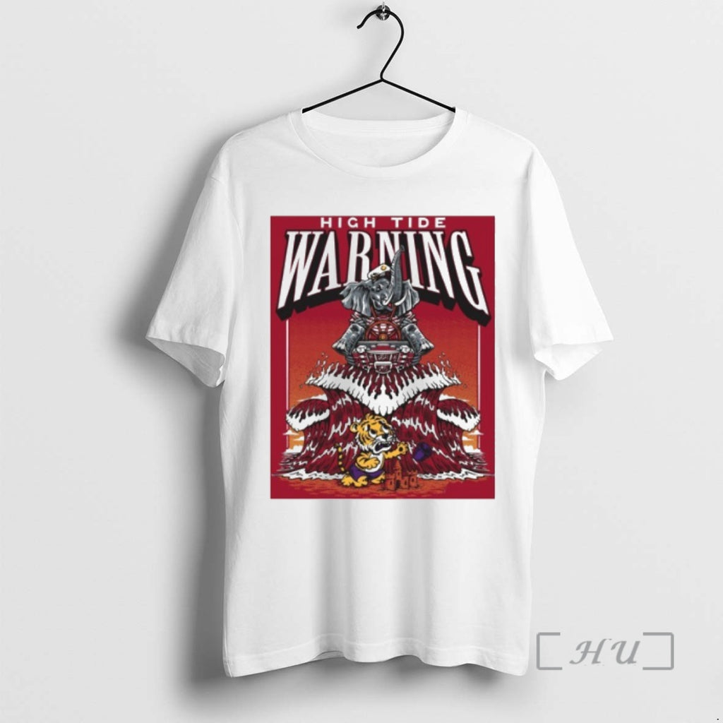 Officials High Tide Warning Alabama Beat Lsu Shirt Hoodie Sweatshirt | PurePodTees.com