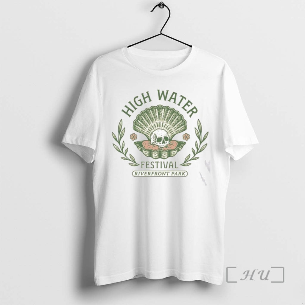 Officials High Water Festival Clamskull Lineup Riverfront Park 2025 T Shirt Sweater