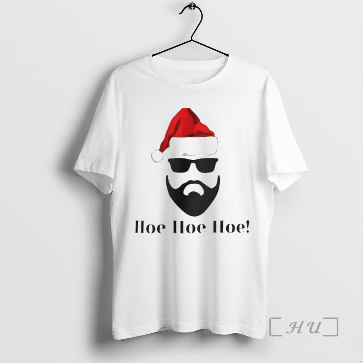 Officials Hoe Hoe Hoe Face Christmas Shirta Shirt Hoodie Sweatshirt | PurePodTees.com