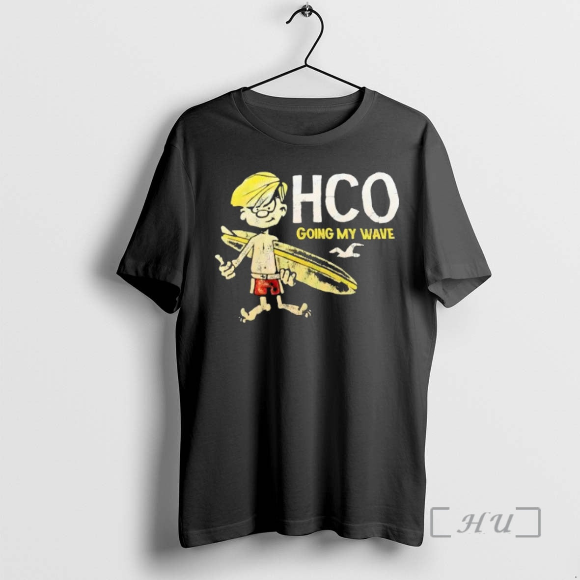 Officials Hollister Co Going My Wave Retro Shirt Hoodie Sweatshirt | PurePodTees.com