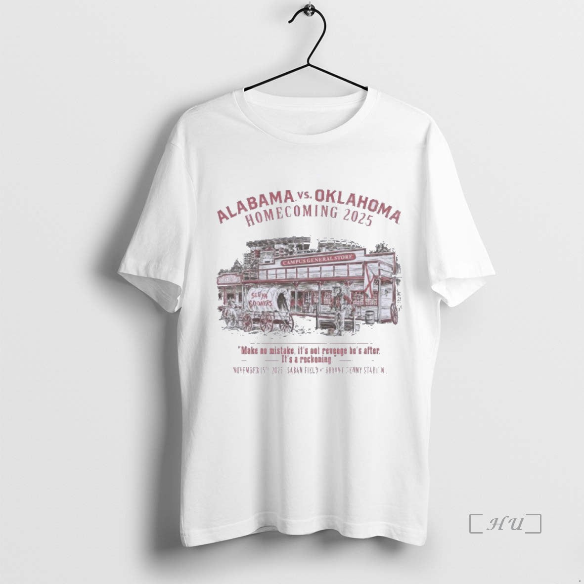 Officials Homecoming 2025 Alabama Vs Oklahoma Shirt Hoodie Sweatshirt | PurePodTees.com