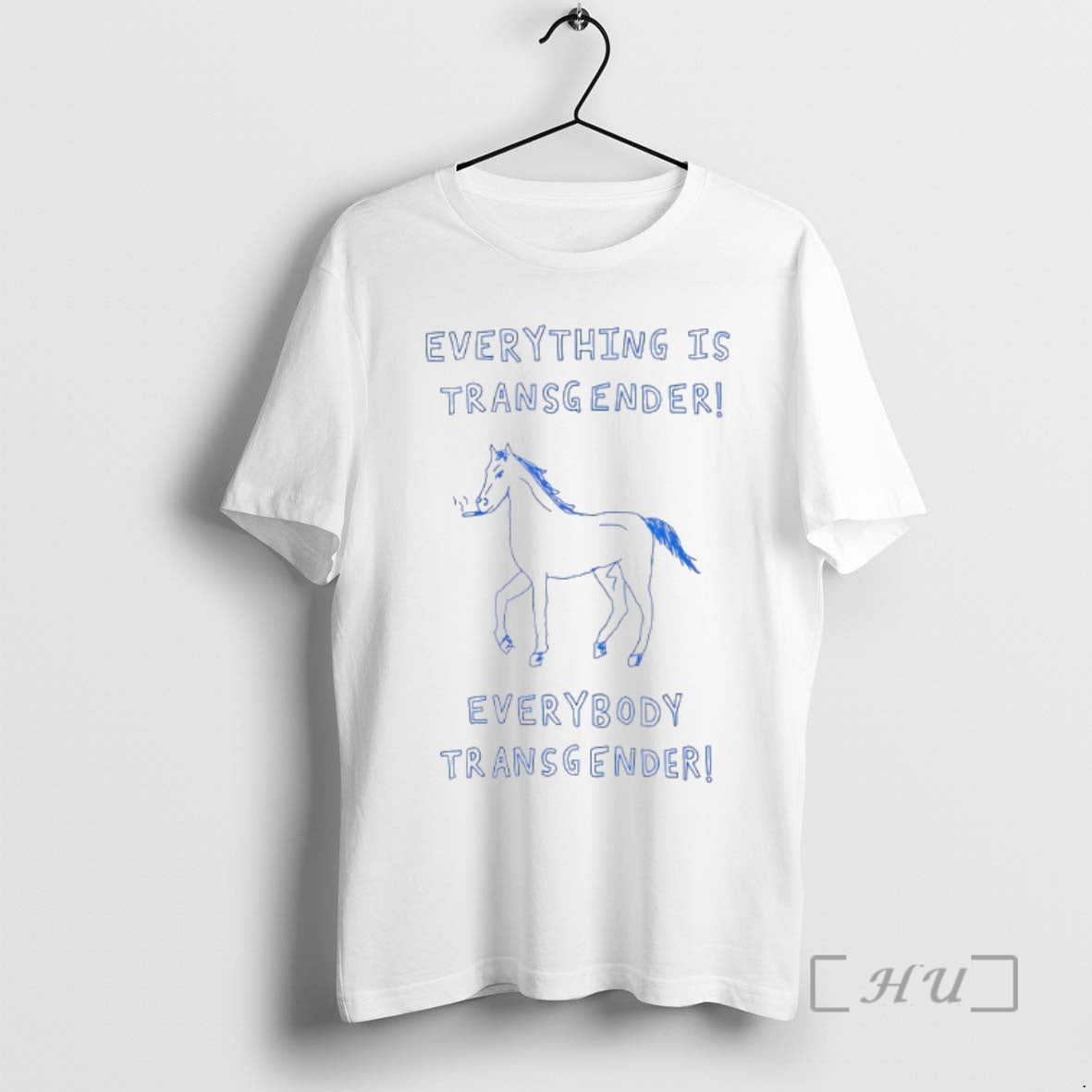 Officials Horse Everything Is Transgender Everybody Transgender Shirt Hoodie Sweatshirt | PurePodTees.com